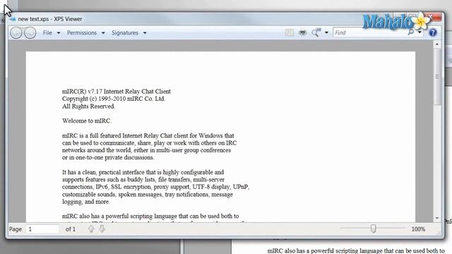 Learn Windows 7 - XPS Viewer смотреть онлайн