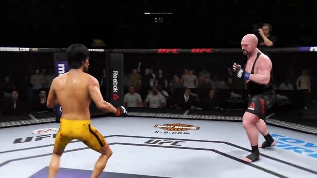 Bruce Lee vs. Big Show (EA Sports UFC 3) - CPU vs. CPU смотреть онлайн