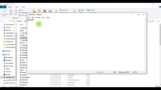 How to COPY and PASTE any text from NOTEPAD to TURBO C++|How to copy paste text into Turbo C++ смотреть онлайн