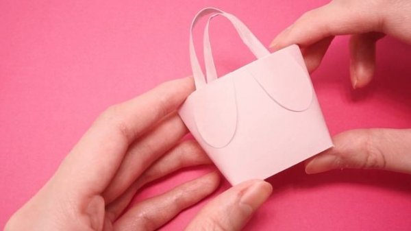 DIY Miniature Hello Kitty Tote Bag [NO SEW x PAPER ONLY] - COLLAB with Kitty Craft!