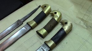 Шашки казачьи обр.1881 г. и сравнение с антикварными образцами . Производитель "Назаров и Калибр"