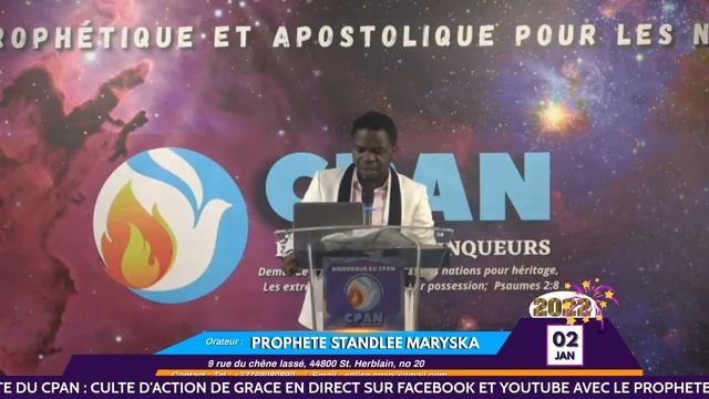 CULTE CPAN NANTES AVEC LE PROPHETE STANDLEE MARYSKA смотреть онлайн