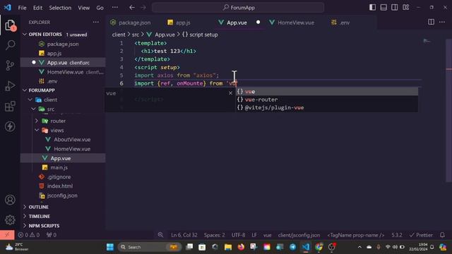Tutorial MEVN #4: Implementasi ExpressJS ke VueJS смотреть онлайн