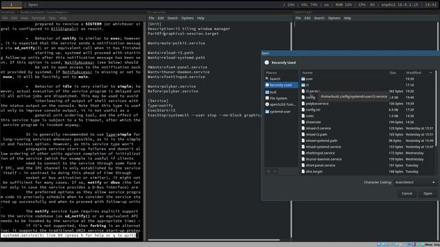 order in systemd (feat. Mr. Polybar) смотреть онлайн