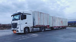 Неудобный габаритный груз, новая поломка нового трала #дальнобой #негабарит #категорияе