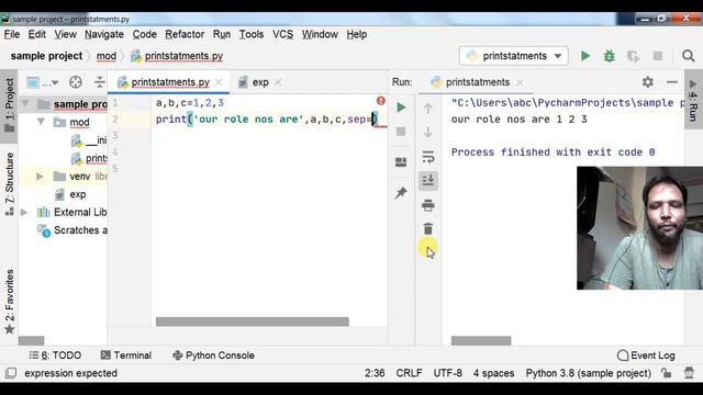 PYTHON - PRINT FUNCTION - 2 смотреть онлайн