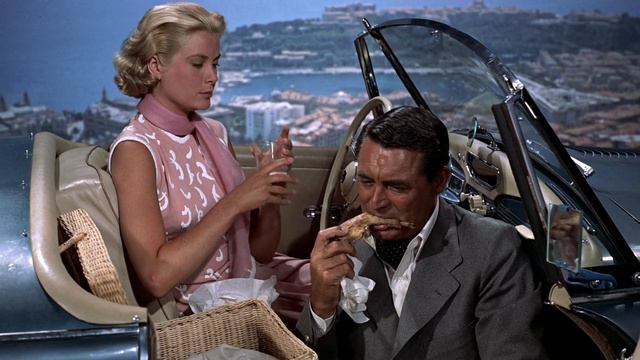 To Catch A Thief 1955 Alfred Hitchcock - Grace Kelly & Cary Grant (Montecarlo)