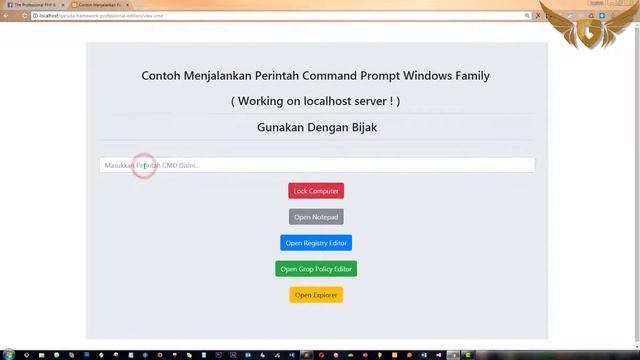 How To Run CMD with PHP Garuda Framework Professional Edition смотреть онлайн