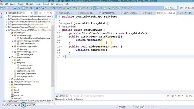 57.Spring Boot Thymeleaf Internationalization(i18n) Example смотреть онлайн
