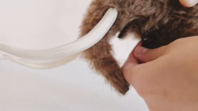 Мамонт. Покоривший время. Игрушка в смешанной технике. смотреть онлайн