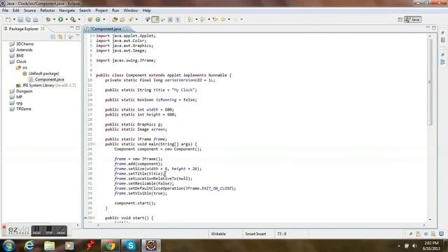 I Program: Analog/Digital Clock: Part 1 смотреть онлайн