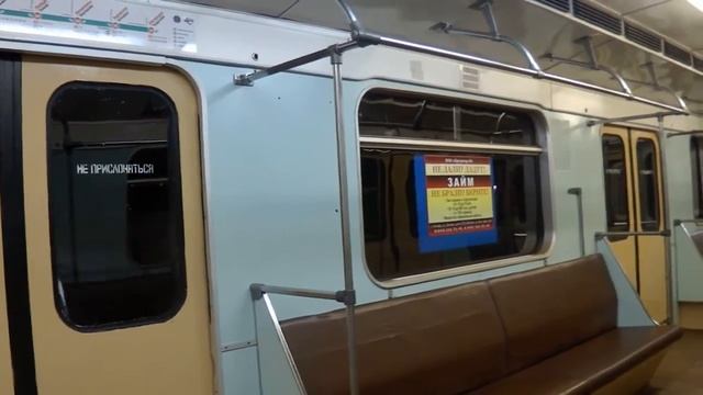 . Самара. Поездка на открытом участке Метрополитена смотреть онлайн