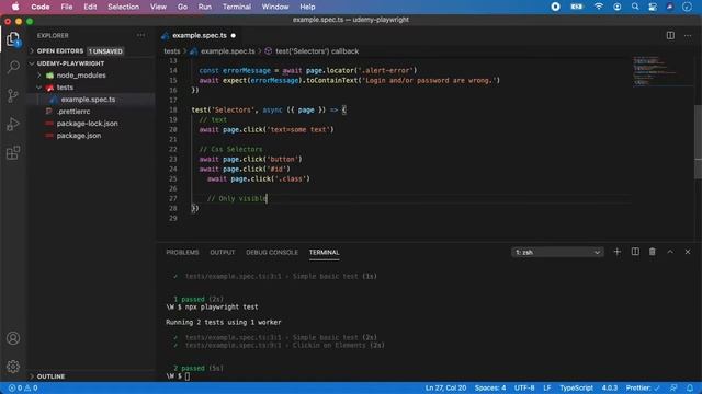 Playwright Tutorial #5 - Selectors смотреть онлайн