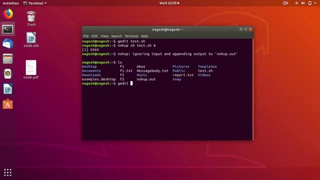 Working of nohup command in linux shell |nohup command | Linux Shell смотреть онлайн
