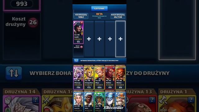 Empires and Puzzles HERO LEAGUE Round 2 Day 1 - Global Beta - LIGA BOHATERÓW Runda 2 Dzień 1 смотреть онлайн