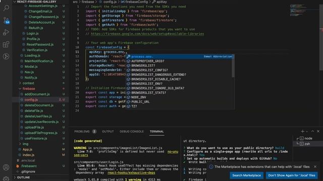 Deploy your React website into Firebase hosting with environment variables смотреть онлайн