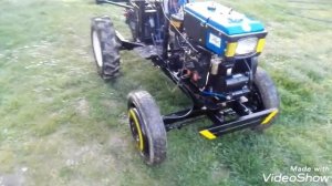 переделка мотоблока на минитрактор