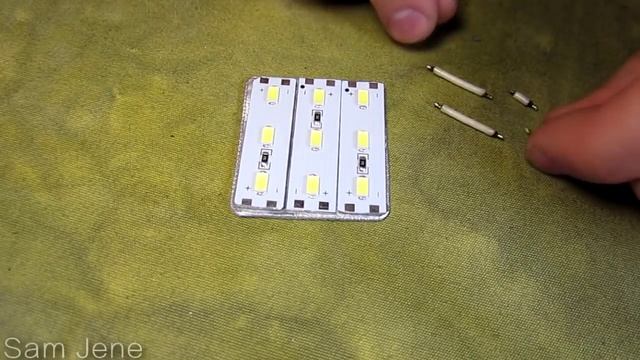 Самодельная светодиодная лампа. смотреть онлайн