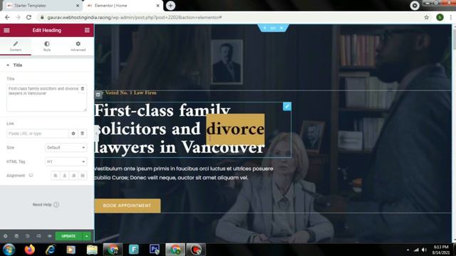 Complete Website Making Tutorial Law Services Website смотреть онлайн