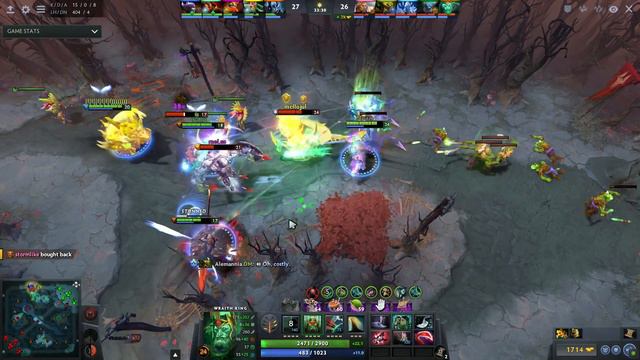 FOREVER CRIT..!! Bloodthorn + Nullifier Wraith King Imba Crit 7.22 | Dota 2 смотреть онлайн