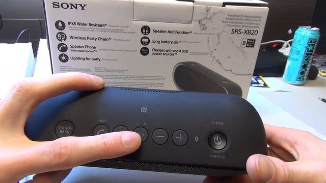 Sony SRS-XB20 Unboxing + Test смотреть онлайн
