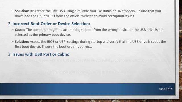 Troubleshooting "You Need to Load the Kernel First" Error on Ubuntu Live USB смотреть онлайн