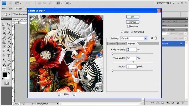 2.14 Sharpening Images: Adobe Photoshop CS4 Video смотреть онлайн