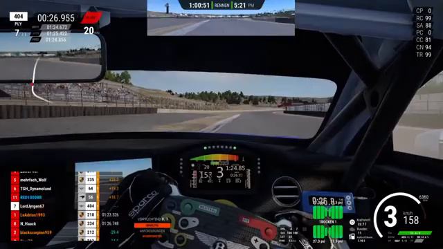PCars-Forum Gentleman Team Trophy Laguna Seca 90min смотреть онлайн