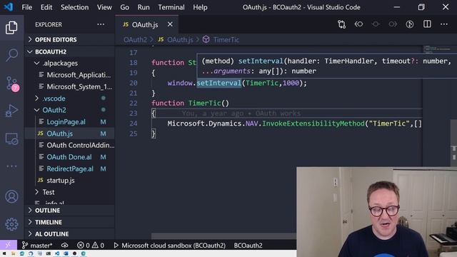 Oauth authentication in AL code Business Central смотреть онлайн