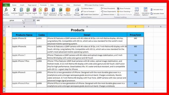 Excel: Define Name and deleting of data ranges смотреть онлайн