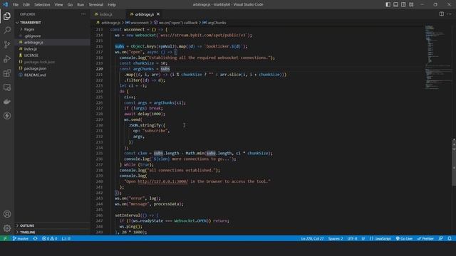 Bybit Spot Triangular Arbitrage Finder Part#1