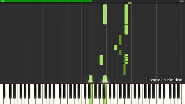 Violin Partita No.3 in E major - BMV 1006 - JS Bach - Synthesia Piano Tutorial смотреть онлайн
