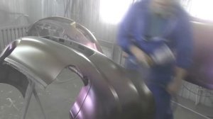 Покраска авто в хамелеон (часть 7)