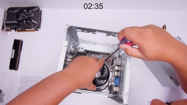 8L Mini DIY Gaming PC: ASRock DeskMeet X300