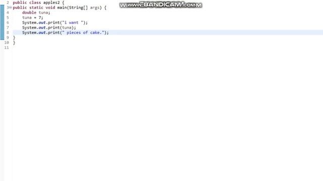 Java programming (variables)#2 смотреть онлайн