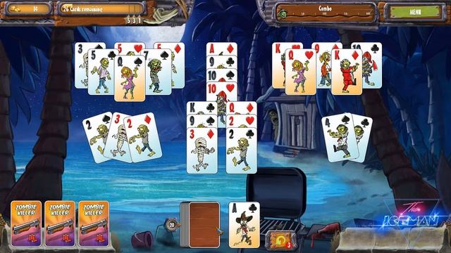Let's play ... Zombie Solitaire 2 Chapter 1 смотреть онлайн