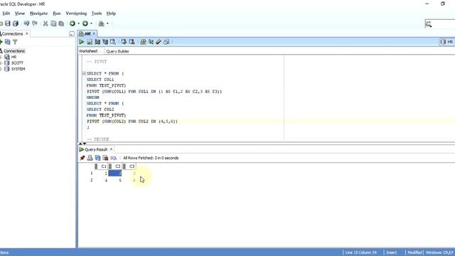 Oracle sql Interview Question : How to change rows to column смотреть онлайн