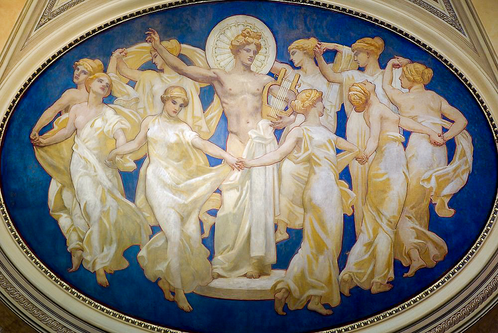 Аполлон. Культ Предсказаний и Творчества 4 коня Времена Года