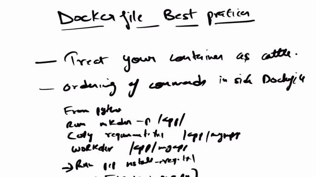 Dockerfile Best Practices смотреть онлайн