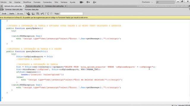 Upload de Imagem em PHP Orientada a Objeto, PDO e MySQL - Parte 1 - #008.3 смотреть онлайн