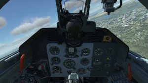 DCS World. L-39. Запуск, полет по кругу.
