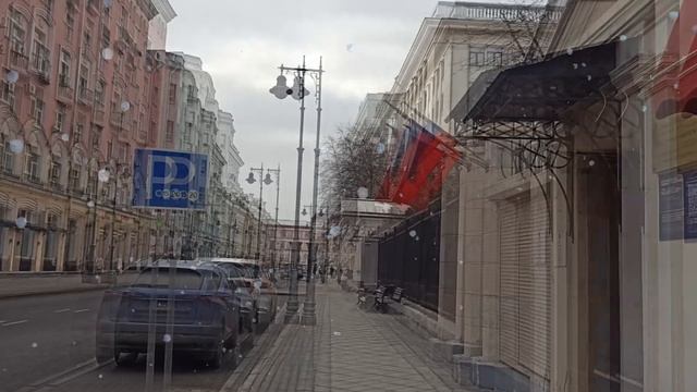 Прогулка по Москве . Март 2024 год. смотреть онлайн