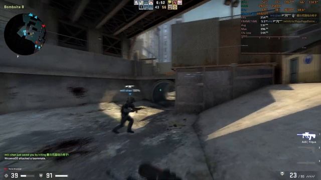 CS GO : RTX 3060 12 GB + Ryzen 5700X : LOW AA 4X 4X : OVERPASS 1 / 240FPS OBS RECORDING смотреть онлайн
