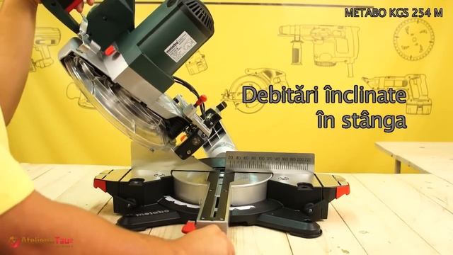 METABO - KGS 254 M - Ferastrau stationar cu glisare - Set de livrare - AtelierulTau.ro смотреть онлайн