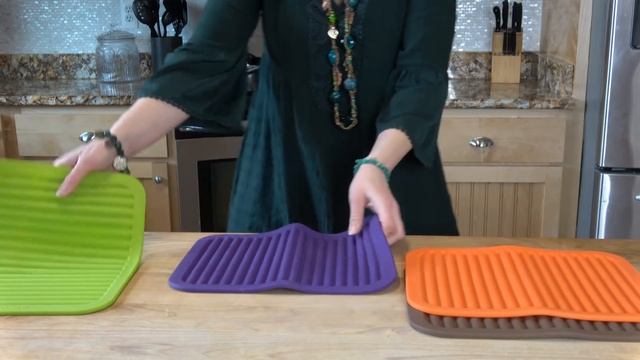 SILICONE MATS ? HEAT RESISTANT (Kitchen Trivets Pot Holders) REVIEW ? смотреть онлайн