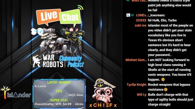 Open Forum - Talking WR Podcast - War Robots [WR] смотреть онлайн