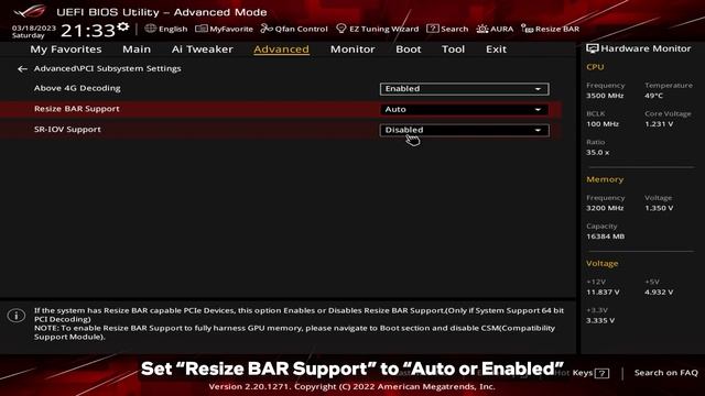 How To Enable Resizable BAR On Intel Arc GPU's (A380, A750 & A770) With Compatible Motherboard/CPU смотреть онлайн