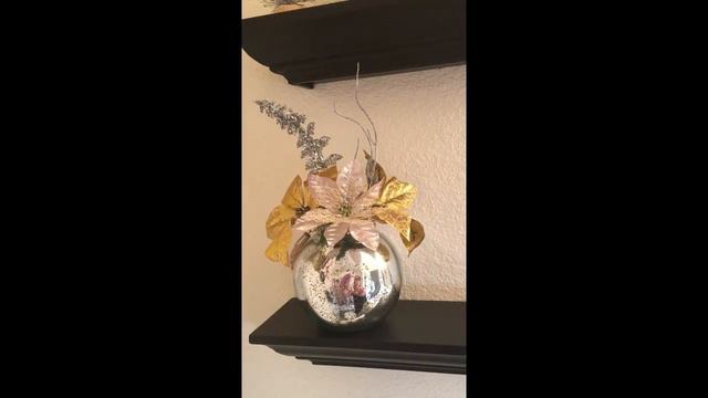 DECORA UN BAÑO PEQUEÑO(NAVIDEÑO) COLORES ROSA Y DORADO