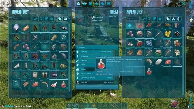 How to use Sanguine Elixir and How to make | ARK Survival Evolved смотреть онлайн