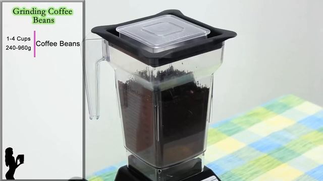 Grinding Coffee Beans Using a Vitamix or Blendtec Commercial Blender смотреть онлайн